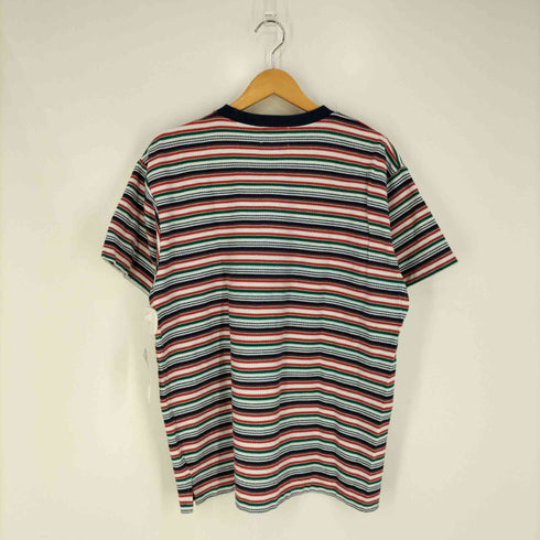 HELLOW WELCOME ボーダークルーネックTシャツ メンズ M~L