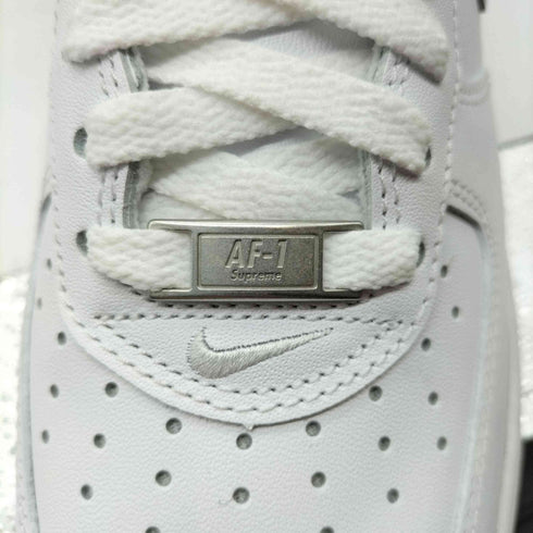 シュプリーム Supreme AIR FORCE 1 LOW/SUPREME White メンズ JPN:25.5