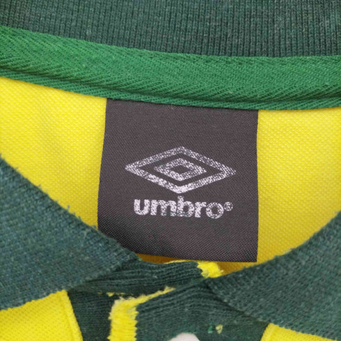アンブロ UMBRO 1994 モデル 復刻 ロゴ 刺繍 ポロシャツ メンズ JPN:L
