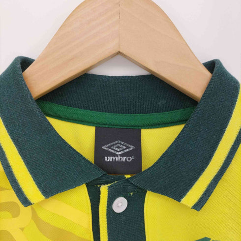 アンブロ UMBRO 1994 モデル 復刻 ロゴ 刺繍 ポロシャツ メンズ JPN:L