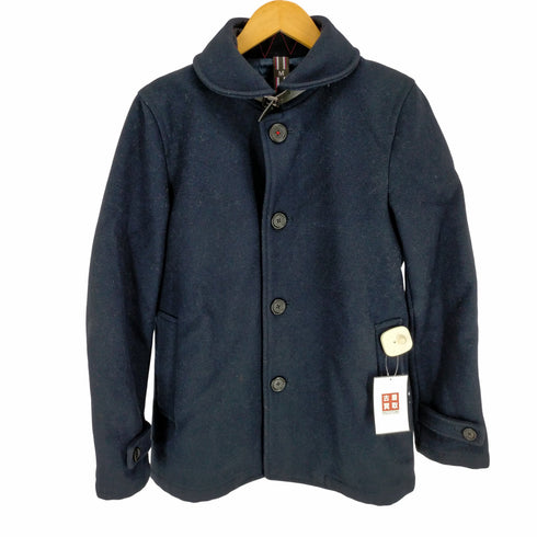 トミーヒルフィガー TOMMY HILFIGER ラウンドカラーウールメルトンボタンジャケット メンズ JPN:M