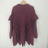 パメオポーズ Pameo Pose PETAL FRILL SWEAT MINI DRESS レディース FREE