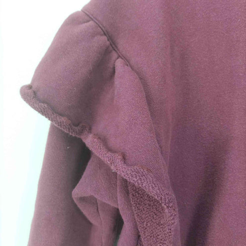 パメオポーズ Pameo Pose PETAL FRILL SWEAT MINI DRESS レディース FREE