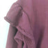 パメオポーズ Pameo Pose PETAL FRILL SWEAT MINI DRESS レディース FREE