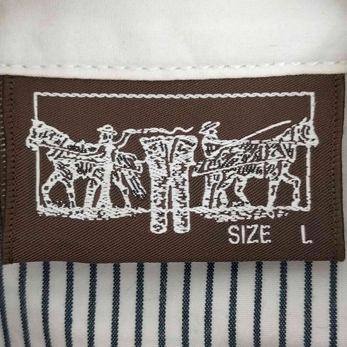 リーバイス Levis ストライプウエスタンシャツ メンズ JPN:L