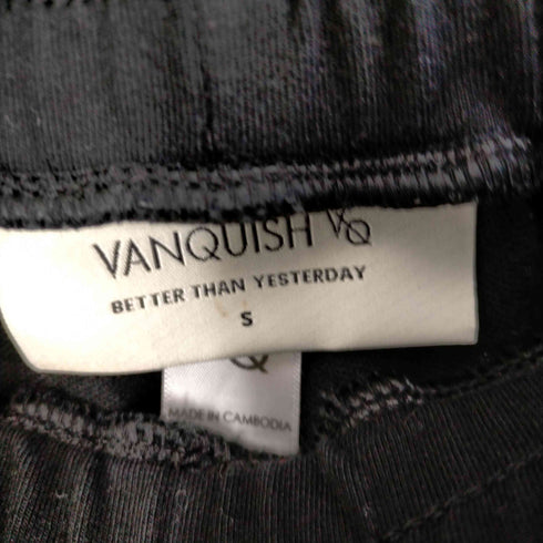 ヴァンキッシュ VANQUISH ロゴ刺しゅうジョガースウェットパンツ メンズ JPN:S
