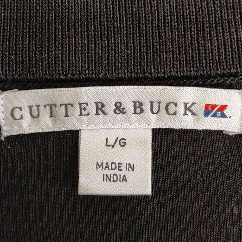 カッター&バック CUTTER&BUCK 刺繍 ハーフジップスウェット メンズ import:L