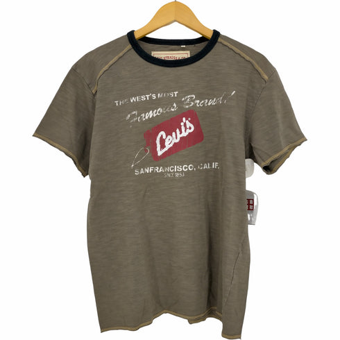 リーバイス Levis 前面プリント クルーネックTシャツ メンズ JPN:L