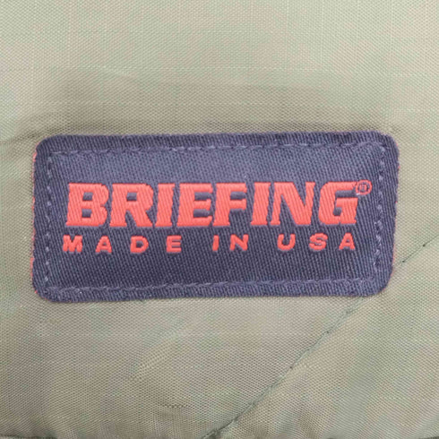 ブリーフィング BRIEFING USA製 キルティングショルダーバッグ メンズ