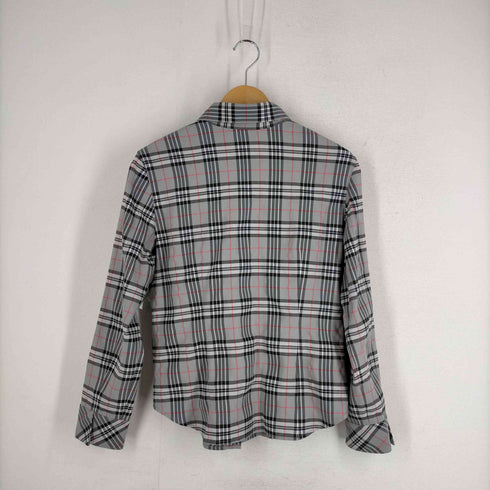 チェック柄クロップドシャツ レディース JPN:M