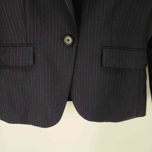 ユナイテッドアローズ UNITED ARROWS ストライプシングルジャケット レディース DE:36