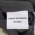 アーバンリサーチドアーズ URBAN RESEARCH DOORS ダブルクロスライトトラウザー レディース JPN:36