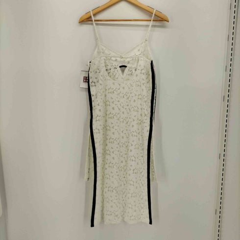 メゾンスペシャル MAISON SPECIAL Side Line Lace Camisole Tunic サイドライン レース キャミチュニック キャミソール ワンピース レディース FREE
