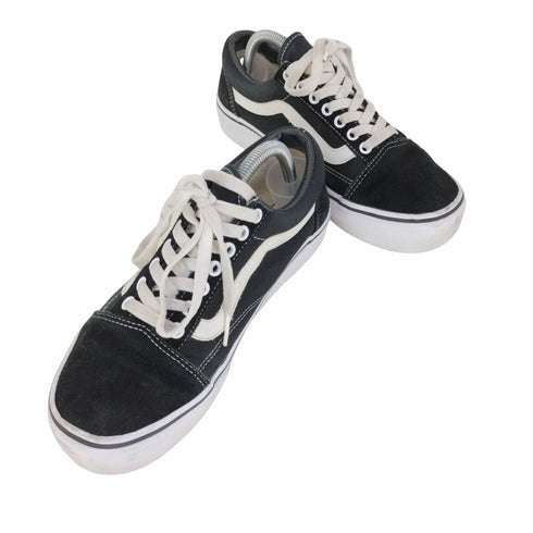 バンズ VANS OLD SKOOL PLAT オールドスクール プラット 厚底スニーカー レディース JPN:24.5
