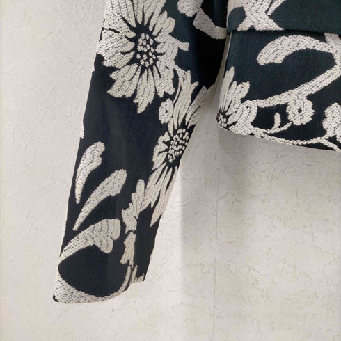 ザラ ZARA Jacquard blazer レディース import:M