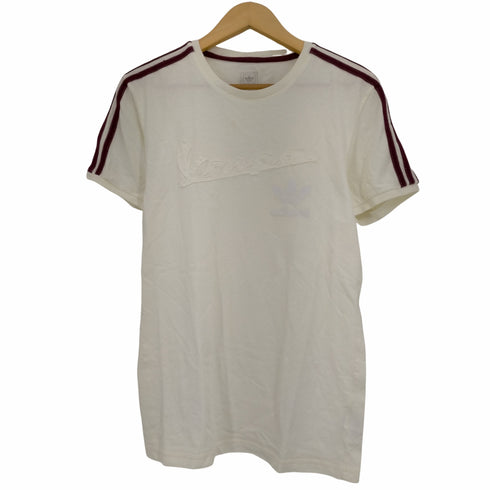 アディダスオリジナルス adidas Originals 00s Y2K スリーライン クルーネックTシャツ レディース 0