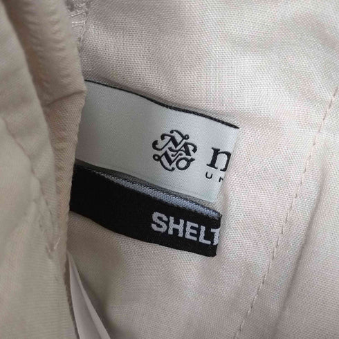 ナノユニバース nano universe SHELTECH シェルテック タックパンツ レディース JPN:38