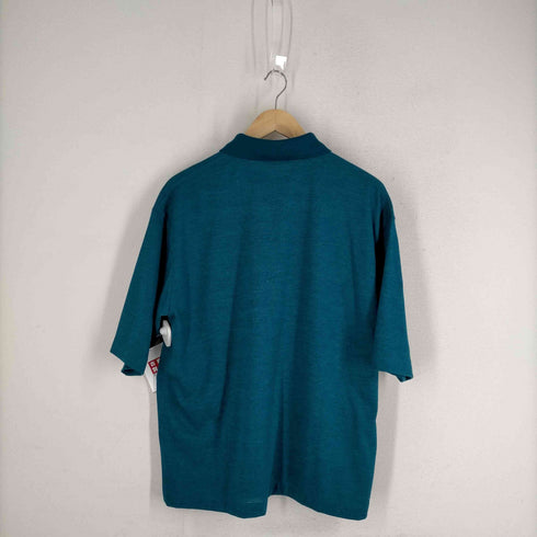 ユナイテッドアローズグリーンレーベルリラクシング UNITED ARROWS green label relaxing ドライ ウールミックス 前開き ポロシャツ -吸水速乾・ウォッシャブル メンズ JPN:M