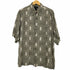 クレイボーン Claiborne 総柄 シルク半袖シャツ メンズ XL