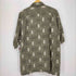 クレイボーン Claiborne 総柄 シルク半袖シャツ メンズ XL