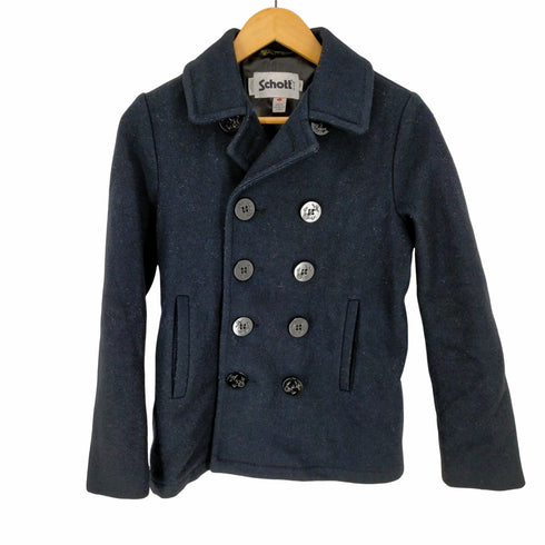 ショット Schott MADE IN CANADA ウールメルトンピーコート レディース JPN:M