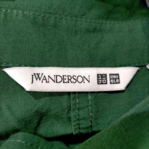 ユニクロ ジェイダブリューアンダーソン UNIQLO JW ANDERSON リネンブレンドラペルワンピース レディース JPN:L