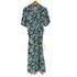 ザラ ZARA BELTED SHIRT DRESS フローラル シャツ ドレス ワンピース レディース import:L