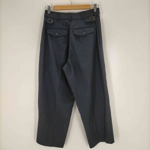 ワイズフォーメン Ys for men 90S ウールギャバ サイドシンチ 1タックスラックス メンズ JPN:S