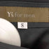 ワイズフォーメン Ys for men 90S ウールギャバ サイドシンチ 1タックスラックス メンズ JPN:S
