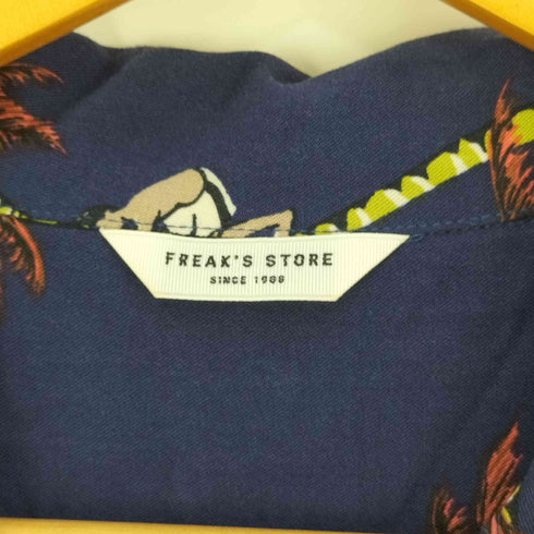 フリークスストア FREAKS STORE 開襟オープンカラー アロハシャツ レディース FREE