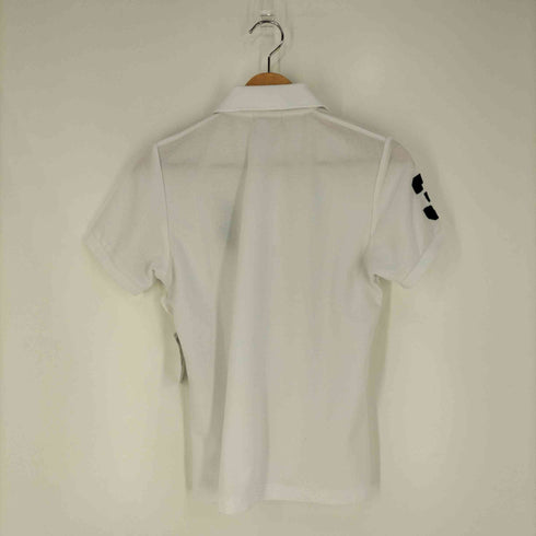 ポロバイラルフローレン Polo by RALPH LAUREN ビッグポニー刺繍 アームナンバリング 3 ポロシャツ レディース import:XL