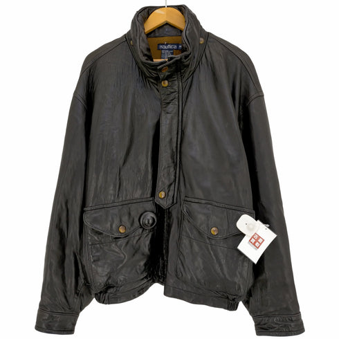 ノーティカ NAUTICA 80-90s レザーカバーオール メンズ 44