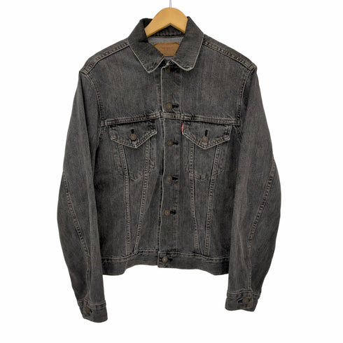 リーバイス Levis 70505-0257 90S 先染めブラックデニムジャケット メンズ US:40