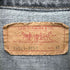 リーバイス Levis 70505-0257 90S 先染めブラックデニムジャケット メンズ US:40