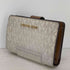 マイケルコース Michael Kors MKシグネチャー JET SET TRAVEL ビルフォールド ジップ コンパクトウォレット レディース