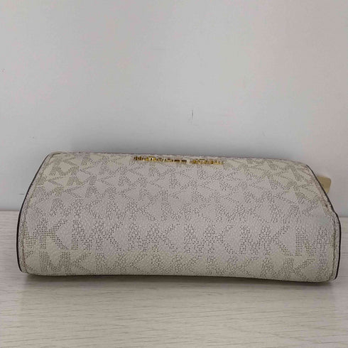 マイケルコース Michael Kors MKシグネチャー JET SET TRAVEL ビルフォールド ジップ コンパクトウォレット レディース