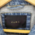 ザラ ZARA 4ポケット デニム ジャケット トラッカー メンズ import:M