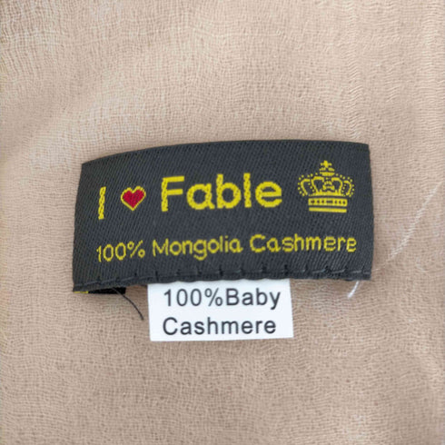 カシミア100スカーフ レディース