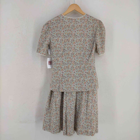 ザスコッチハウス The Scotch House 花柄 シャツセットアップ レディース