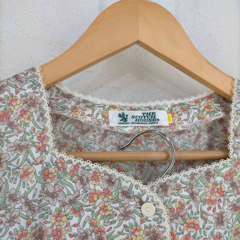 ザスコッチハウス The Scotch House 花柄 シャツセットアップ レディース