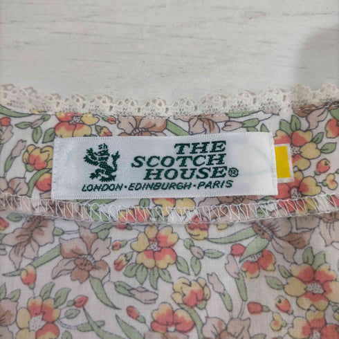 ザスコッチハウス The Scotch House 花柄 シャツセットアップ レディース