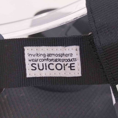 スイコック suicoke 厚底 ベルクロストラップ スポーツサンダル レディース JPN:24