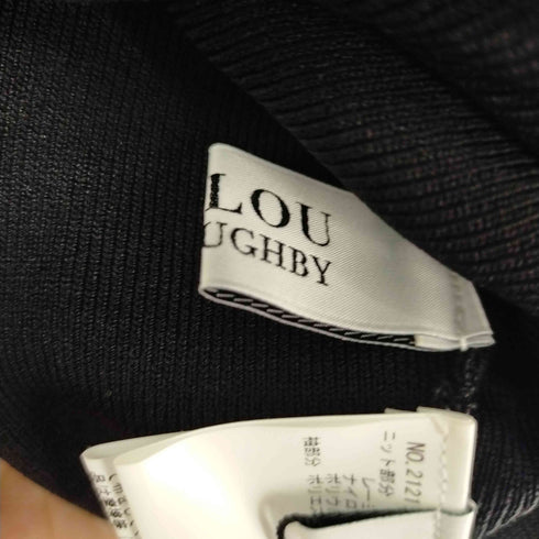 ルルウィルビー LOULOU WILLOUGHBY フリルスリーブS/Sニットプルオーバー レディース 2