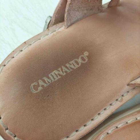 カミナンド CAMINANDO DIAGONAL STRAP SANDALS ダイアゴナル ストラップ サンダル レディース 37