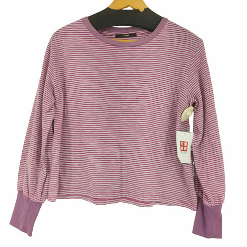 カスタネ Kastane クロップド ボーダー L/S カットソー レディース FREE