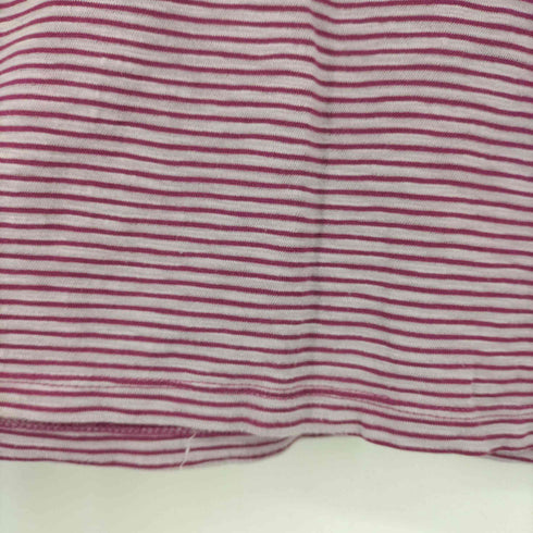 カスタネ Kastane クロップド ボーダー L/S カットソー レディース FREE
