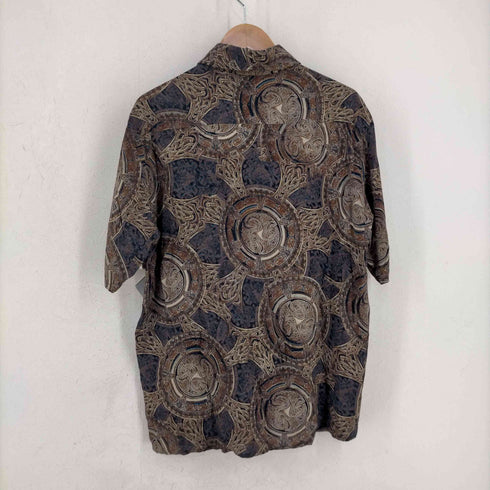 クティール kutir 総柄 レーヨン S/S シャツ メンズ FREE