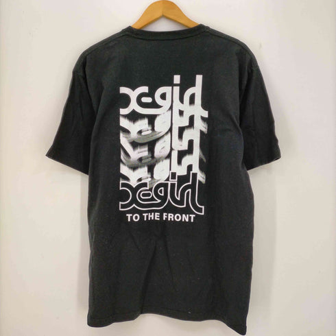 エックスガール X-girl BLURRY LOGO S/S TEE レディース JPN:L