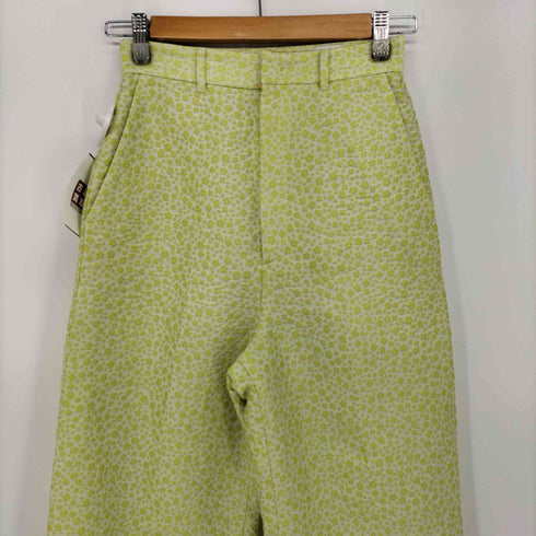 ロクビューティーアンドユースユナイテッドアローズ 6 BEAUTY & YOUTH UNITED ARROWS KOBANA JACQUARD PANTS 小花 ジャガード パンツ レディース JPN:34