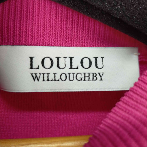 ルルウィルビー LOULOU WILLOUGHBY モックネックコクーンスリーブニットプルオーバー レディース 2